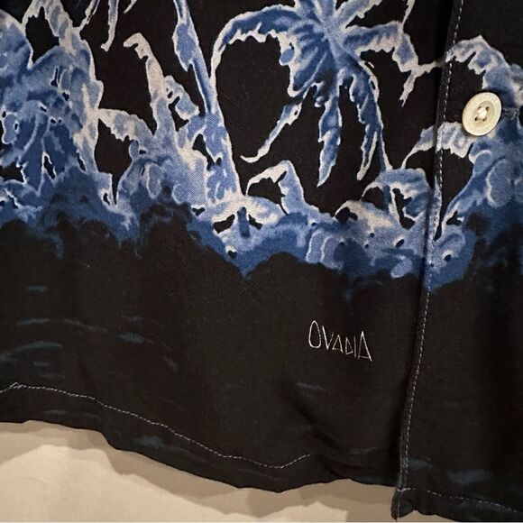 OVADIA & SONS Shirt Men Size Small Hawaiian Surf Button Down - Picture 7 of 9